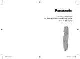 Panasonic ER-RZ10 Operativní instrukce