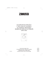 Zanussi ZWS1040 Uživatelský manuál