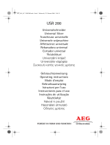 Aeg-Electrolux USR200 Uživatelský manuál