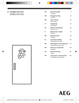 AEG SWE61501DG Uživatelský manuál