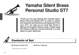 Yamaha ST7 Návod k obsluze