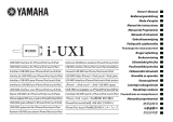 Yamaha i-UX1 Návod k obsluze