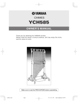 Yamaha YCH-585 Návod k obsluze