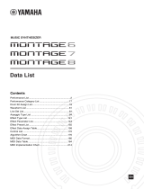Yamaha MONTAGE6 list