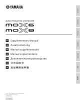 Yamaha MOX8 Uživatelský manuál