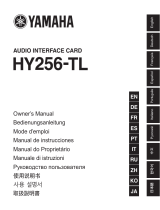 Yamaha HY256 Návod k obsluze