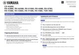 Yamaha CX-A5200 Uživatelský manuál