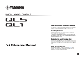Yamaha QL5 Uživatelský manuál