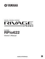 Yamaha RIVAGE PM10 Návod k obsluze