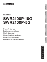 Yamaha SWR2100P Návod k obsluze