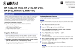 Yamaha HTR-5072 Uživatelský manuál