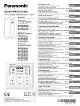Panasonic WHUQ12HE8 Operativní instrukce