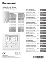 Panasonic WHSDC16H9E8 Operativní instrukce