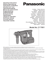 Panasonic EY7881 Operativní instrukce