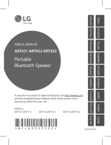 LG LG ART52 Uživatelský manuál