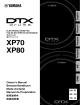 Yamaha XP70 Návod k obsluze
