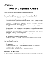 Yamaha PM5DV Uživatelská příručka