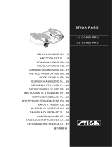 Stiga Park 110C Pro Electrical Cutting Deck Operativní instrukce