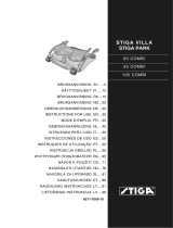 Stiga Villa 95 Combi Cutting Deck Operativní instrukce