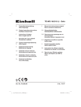 EINHELL TE-MS 18/210 Li-Solo Uživatelský manuál