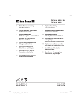 EINHELL GE-CM 33 Li Kit (2x2,0Ah) Návod k obsluze