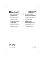 EINHELL Expert GE-CT 18 Li Kit Uživatelský manuál