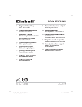 EINHELL GE-CM 36/47 HW Li (2x4,0Ah) Uživatelský manuál