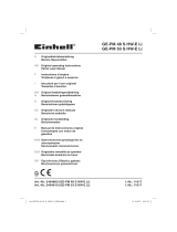 EINHELL GE-PM 53 S HW-E Li (1x1,5Ah) Uživatelský manuál