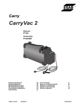 ESAB CarryVac 2 Uživatelský manuál