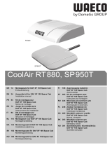 Waeco RT880, SP950T (Assembly kit for DAF XF 105 Space Cab) instalační příručka
