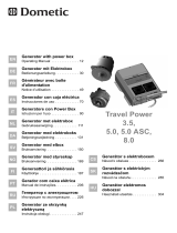 Dometic TravelPower 3.5, 5.0, ASC, 8.0 Operativní instrukce