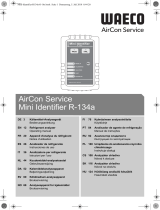 Waeco AirCon Service Mini Identifier R-134a Operativní instrukce