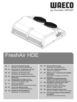 Waeco Waeco FreshAir HDE Operativní instrukce