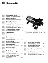 Dometic Remote Water Pump Operativní instrukce