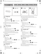 Dometic CR 35, CR 50, CR 65, CR 80, CR 100, CR 140 instalační příručka