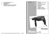 Ferm PDM1006 Uživatelský manuál