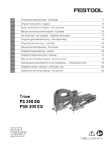 Festool PSB 300 EQ-Plus Operativní instrukce