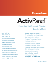 promethean ActivPanel Titanium Pro* Uživatelská příručka