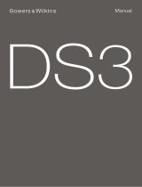 Bowers & Wilkins DS3 Black Ash Uživatelský manuál