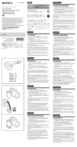 Sony Удлин.рукоятки для A7M2/A7M3/A7RM2/A7RM3/A7SM2/A9 Uživatelský manuál