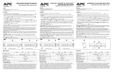 APC PM5B-RS Uživatelský manuál