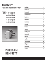 Medtronic Re/Flex inspiratory bacteria filter Uživatelský manuál