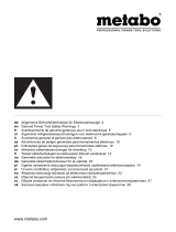 Metabo GP 400 Operativní instrukce