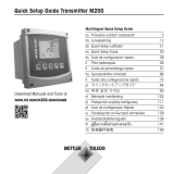Mettler Toledo Transmitter M200 Operativní instrukce