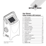 Mettler Toledo InTap Portable oDO Analyzer Uživatelský manuál