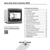 Mettler Toledo Transmitter M300 Stručný návod k obsluze