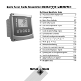 Mettler Toledo M400/2(X)H Operativní instrukce