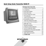 Mettler Toledo Transmitter M400 FF Operativní instrukce