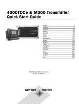 Mettler Toledo M300 Uživatelský manuál