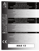MCS Master MAS13 E2020R1 Návod k obsluze